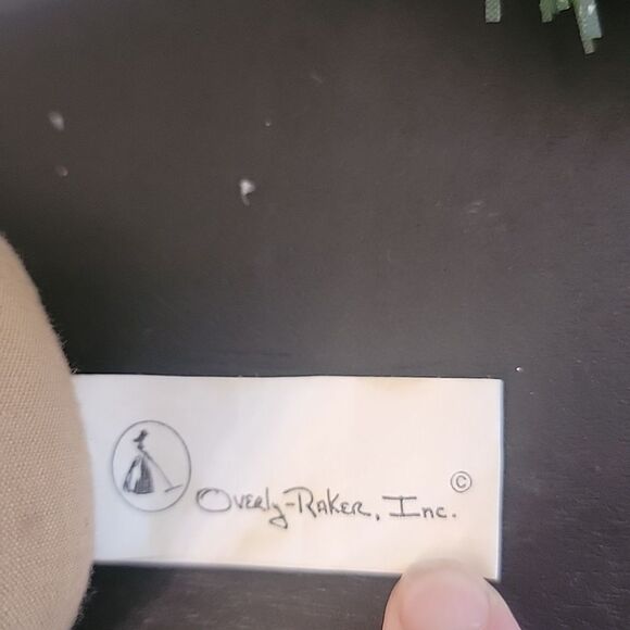 Overly Raker primitive plush Christmas mouse - Picture 7 of 10